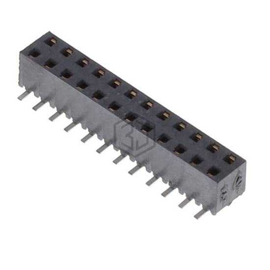MMS-112-02-L-DV-K - Samtec Inc. - Rectangular Connectors - Headers, Receptacles, Female Sockets