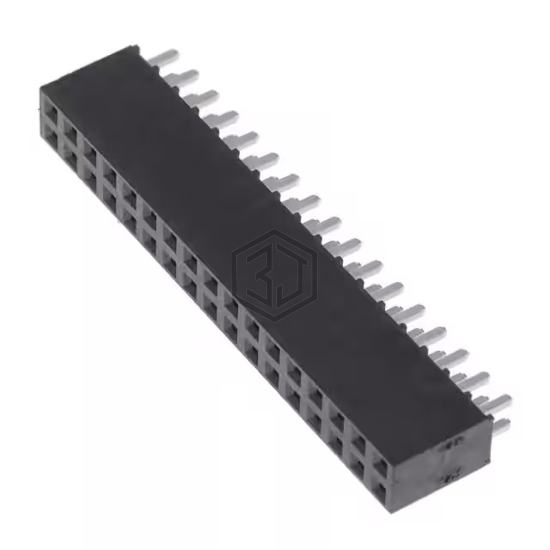 SSQ-117-01-L-D - Samtec Inc. - Rectangular Connectors - Headers, Receptacles, Female Sockets
