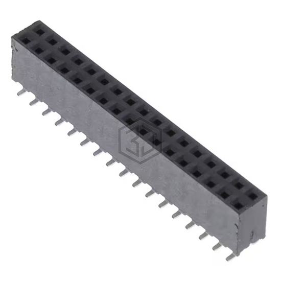 SQW-117-01-F-D-VS - Samtec Inc. - Rectangular Connectors - Headers, Receptacles, Female Sockets