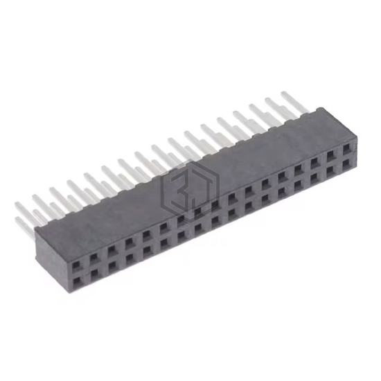 SQT-117-03-F-D - Samtec Inc. - Rectangular Connectors - Headers, Receptacles, Female Sockets