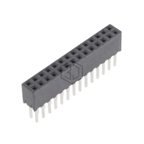 SQT-114-03-L-D - Samtec Inc. - Rectangular Connectors - Headers, Receptacles, Female Sockets