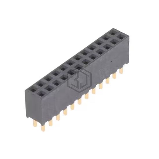 SQT-112-01-G-D - Samtec Inc. - Rectangular Connectors - Headers, Receptacles, Female Sockets