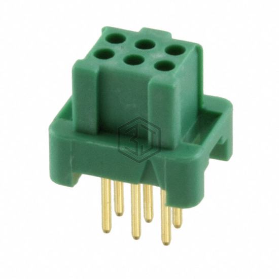 G125-FV10605L0P - Harwin Inc. - Rectangular Connectors - Headers, Receptacles, Female Sockets