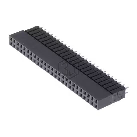 ESW-125-33-S-D - Samtec Inc. - Rectangular Connectors - Headers, Receptacles, Female Sockets