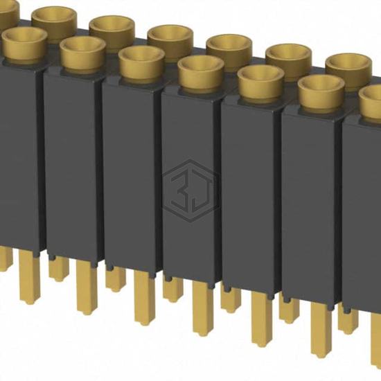 ESD-111-G-23 - Samtec Inc. - Rectangular Connectors - Headers, Receptacles, Female Sockets