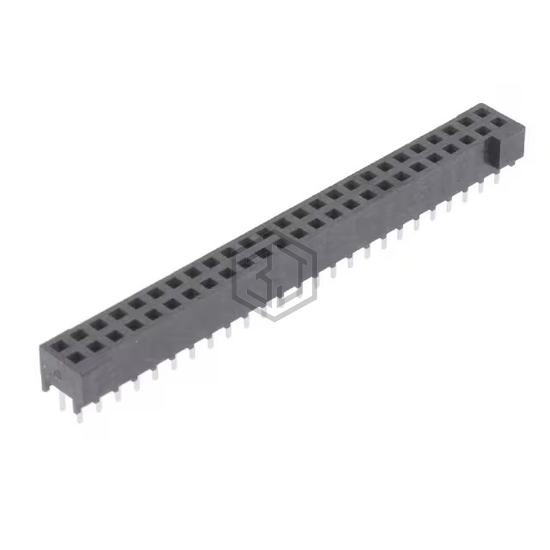 S2M-125-01-L-D - Samtec Inc. - Rectangular Connectors - Headers, Receptacles, Female Sockets
