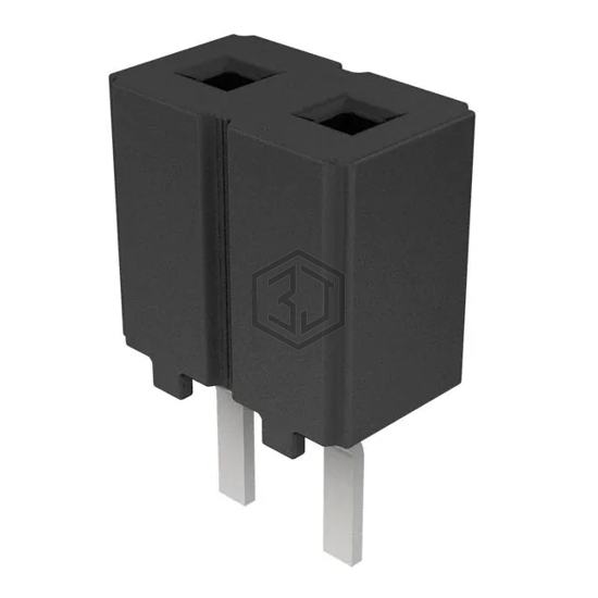 CES-102-01-L-S - Samtec Inc. - Rectangular Connectors - Headers, Receptacles, Female Sockets