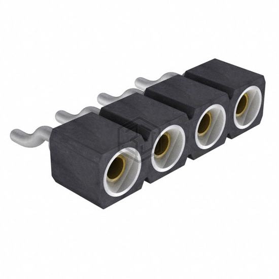 801-87-004-40-002191 - Preci-Dip - Rectangular Connectors - Headers, Receptacles, Female Sockets