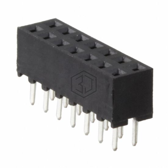 3-1734506-0 - TE Connectivity AMP Connectors - Rectangular Connectors - Headers, Receptacles, Female Sockets