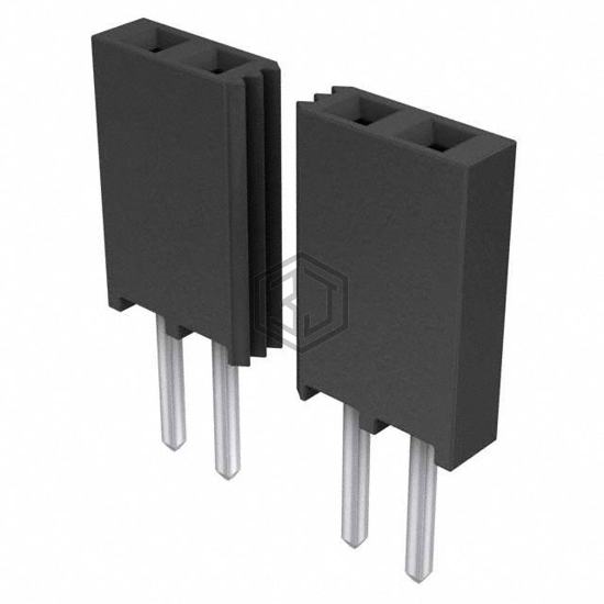 SSQ-150-02-T-S - Samtec Inc. - Rectangular Connectors - Headers, Receptacles, Female Sockets