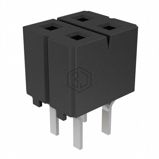 CES-102-01-L-D - Samtec Inc. - Rectangular Connectors - Headers, Receptacles, Female Sockets