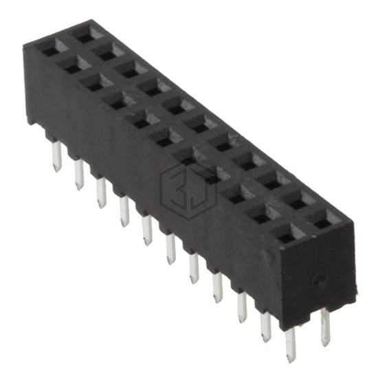 3-1734506-4 - TE Connectivity AMP Connectors - Rectangular Connectors - Headers, Receptacles, Female Sockets
