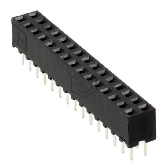 3-1734506-8 - TE Connectivity AMP Connectors - Rectangular Connectors - Headers, Receptacles, Female Sockets