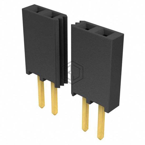 SSQ-150-02-G-S - Samtec Inc. - Rectangular Connectors - Headers, Receptacles, Female Sockets