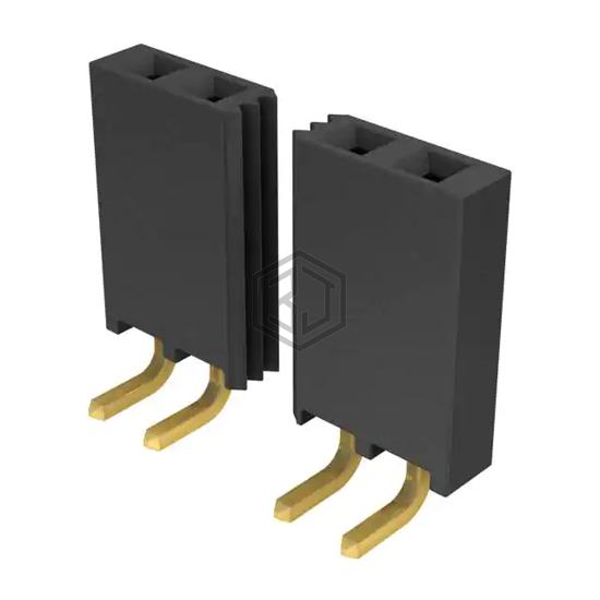 SSQ-150-02-G-S-RA - Samtec Inc. - Rectangular Connectors - Headers, Receptacles, Female Sockets