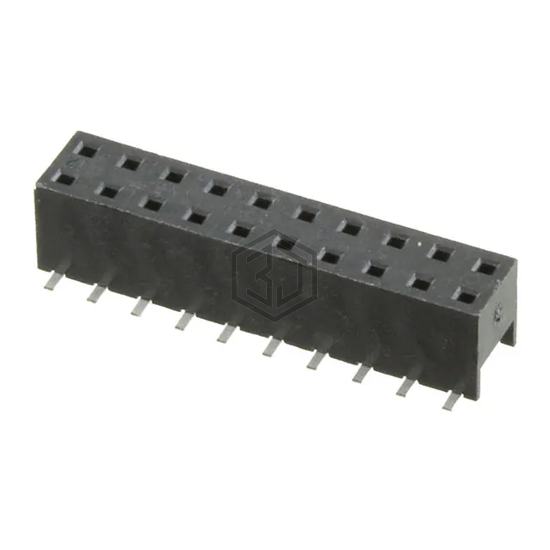 55510-320TRLF - Amphenol ICC (FCI) - Rectangular Connectors - Headers, Receptacles, Female Sockets