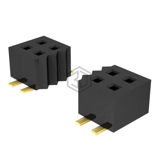 CLP-125-02-G-D-BE - Samtec Inc. - Rectangular Connectors - Headers, Receptacles, Female Sockets