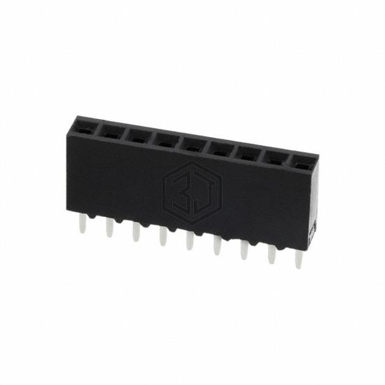 534237-7 - TE Connectivity AMP Connectors - Rectangular Connectors - Headers, Receptacles, Female Sockets