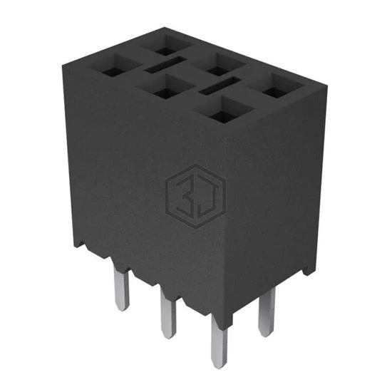 BCS-103-F-D-TE - Samtec Inc. - Rectangular Connectors - Headers, Receptacles, Female Sockets
