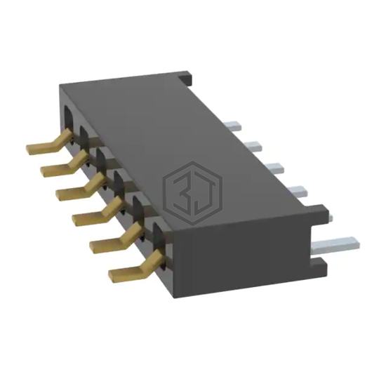 MMS-106-02-F-SH-TR - Samtec Inc. - Rectangular Connectors - Headers, Receptacles, Female Sockets