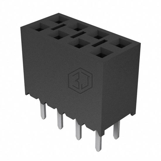 BCS-104-F-D-TE - Samtec Inc. - Rectangular Connectors - Headers, Receptacles, Female Sockets