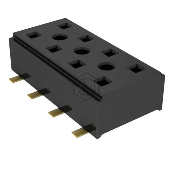 CLT-104-02-G-D-A-P-TR - Samtec Inc. - Rectangular Connectors - Headers, Receptacles, Female Sockets