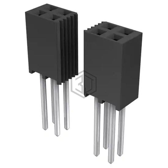SSQ-105-03-F-D - Samtec Inc. - Rectangular Connectors - Headers, Receptacles, Female Sockets