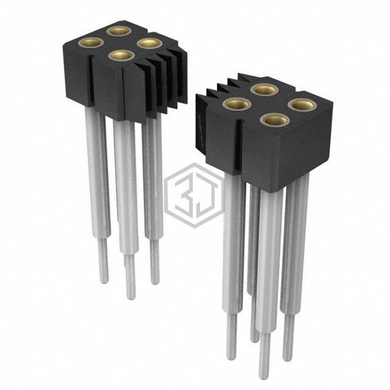 833-83-016-10-453101 - Preci-Dip - Rectangular Connectors - Headers, Receptacles, Female Sockets