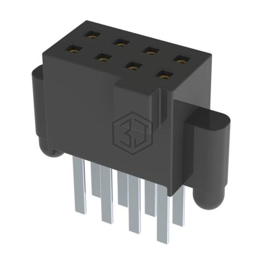 SFM-104-01-L-D-A - Samtec Inc. - Rectangular Connectors - Headers, Receptacles, Female Sockets
