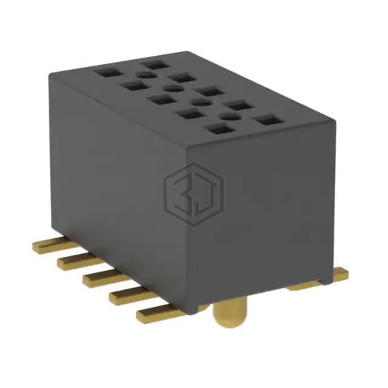 MLE-105-01-G-DV-A - Samtec Inc. - Rectangular Connectors - Headers, Receptacles, Female Sockets
