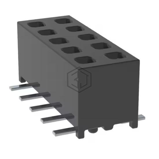 MMS-105-02-F-DV-A-K-TR - Samtec Inc. - Rectangular Connectors - Headers, Receptacles, Female Sockets