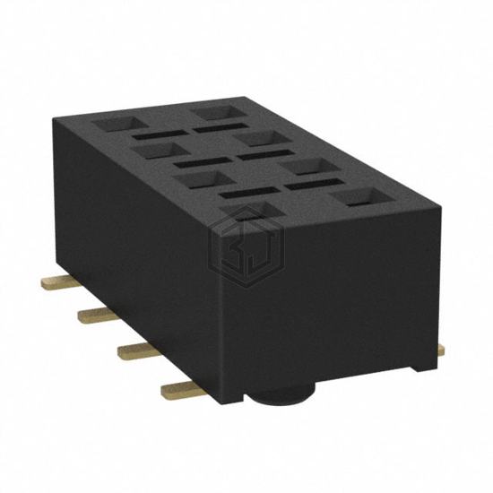 HLE-104-02-G-DV-A - Samtec Inc. - Rectangular Connectors - Headers, Receptacles, Female Sockets