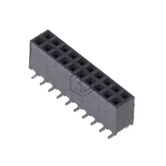 SQW-110-01-L-D-VS-K-TR - Samtec Inc. - Rectangular Connectors - Headers, Receptacles, Female Sockets