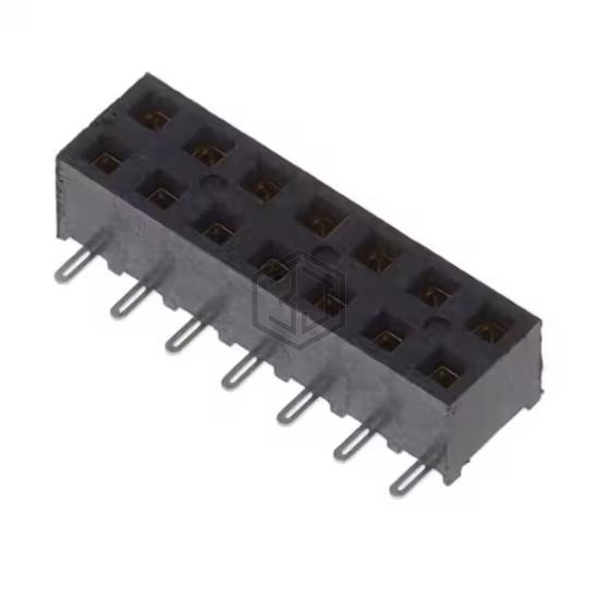 SMM-107-02-S-D-K-TR - Samtec Inc. - Rectangular Connectors - Headers, Receptacles, Female Sockets