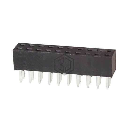 25642001RP2 - NorComp Inc. - Rectangular Connectors - Headers, Receptacles, Female Sockets