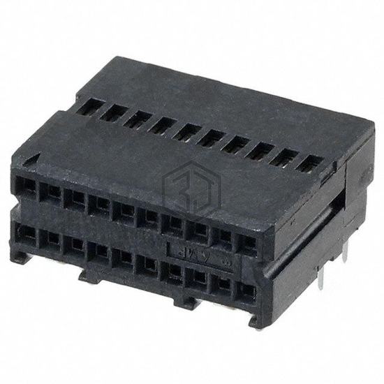 5-103911-2 - TE Connectivity AMP Connectors - Rectangular Connectors - Headers, Receptacles, Female Sockets