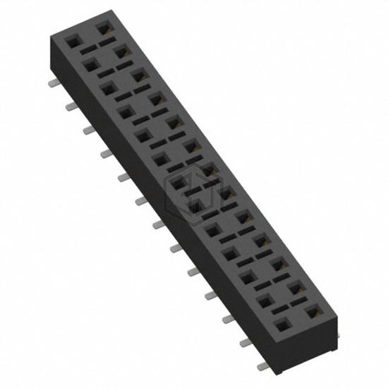 HLE-113-02-L-DV - Samtec Inc. - Rectangular Connectors - Headers, Receptacles, Female Sockets