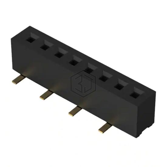 BC070-04-A-1-L-C - GCT - Rectangular Connectors - Headers, Receptacles, Female Sockets