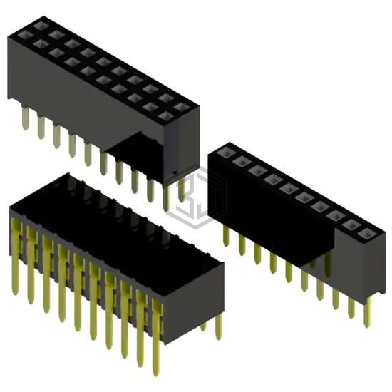 SSHS-520-D-06-F-LF - Major League Electronics - Rectangular Connectors - Headers, Receptacles, Female Sockets