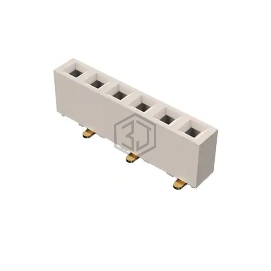 BG306-06-A-1-0400-L-B - GCT - Rectangular Connectors - Headers, Receptacles, Female Sockets