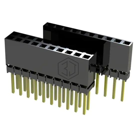 BSSH-108-D-06-G-LF - Major League Electronics - Rectangular Connectors - Headers, Receptacles, Female Sockets