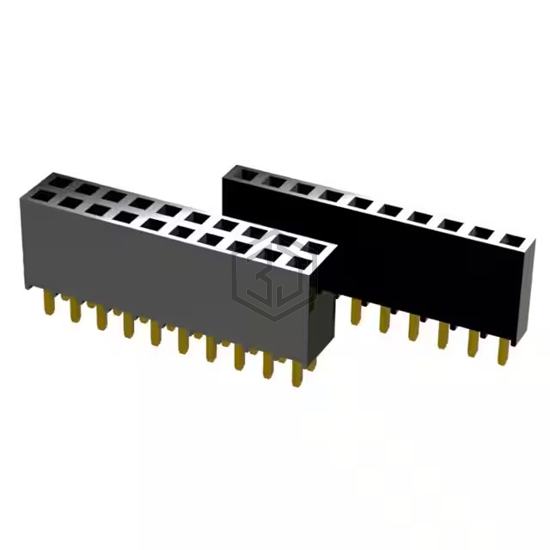 SSHQ-123-D-04-FT-LF - Major League Electronics - Rectangular Connectors - Headers, Receptacles, Female Sockets