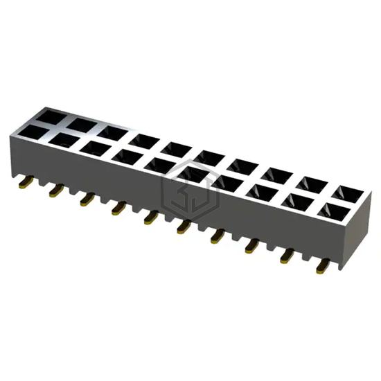 LSMBC-125-D-02-GT-V-TR-P-LF - Major League Electronics - Rectangular Connectors - Headers, Receptacles, Female Sockets