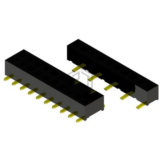 LSSHS-530-D-06-F-LF - Major League Electronics - Rectangular Connectors - Headers, Receptacles, Female Sockets