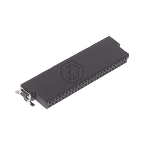ESMC-F-50-SGR-SMT-T/R - Adam Tech - Rectangular Connectors - Headers, Receptacles, Female Sockets
