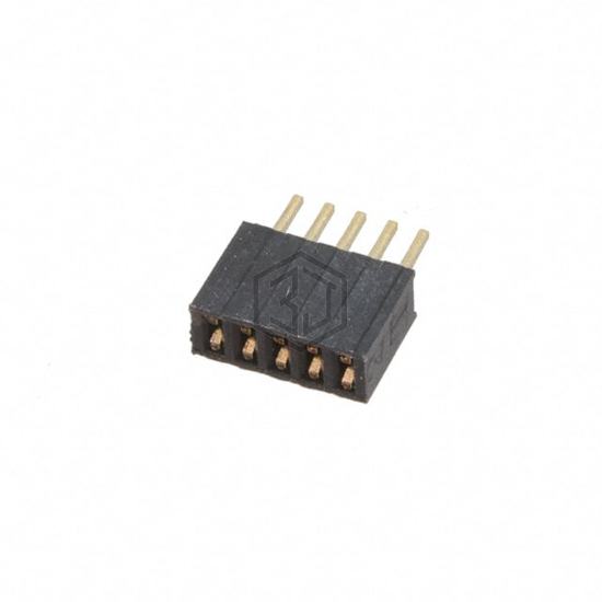 HRS-1B-05-GA - Adam Tech - Rectangular Connectors - Headers, Receptacles, Female Sockets