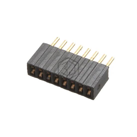 HRS-1B-08-GA - Adam Tech - Rectangular Connectors - Headers, Receptacles, Female Sockets