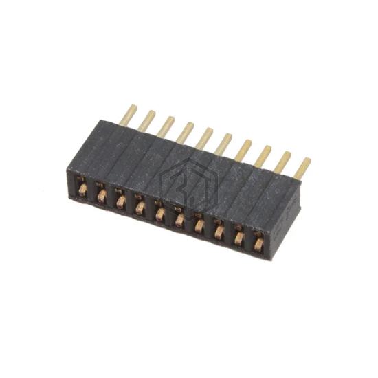 HRS-1B-10-GA - Adam Tech - Rectangular Connectors - Headers, Receptacles, Female Sockets