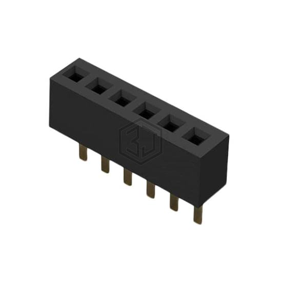 BC065-06-A-L-D - GCT - Rectangular Connectors - Headers, Receptacles, Female Sockets