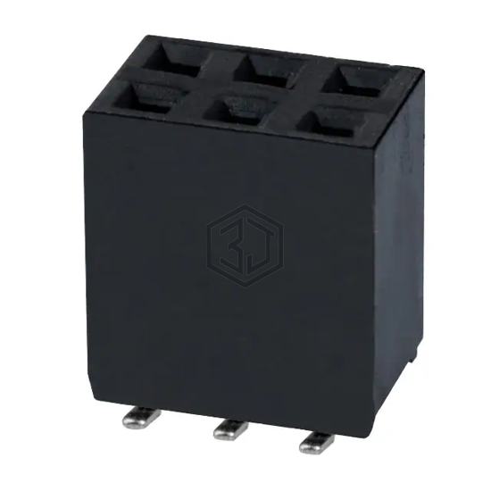 NPTC032KFMS-RC - Sullins Connector Solutions - Rectangular Connectors - Headers, Receptacles, Female Sockets